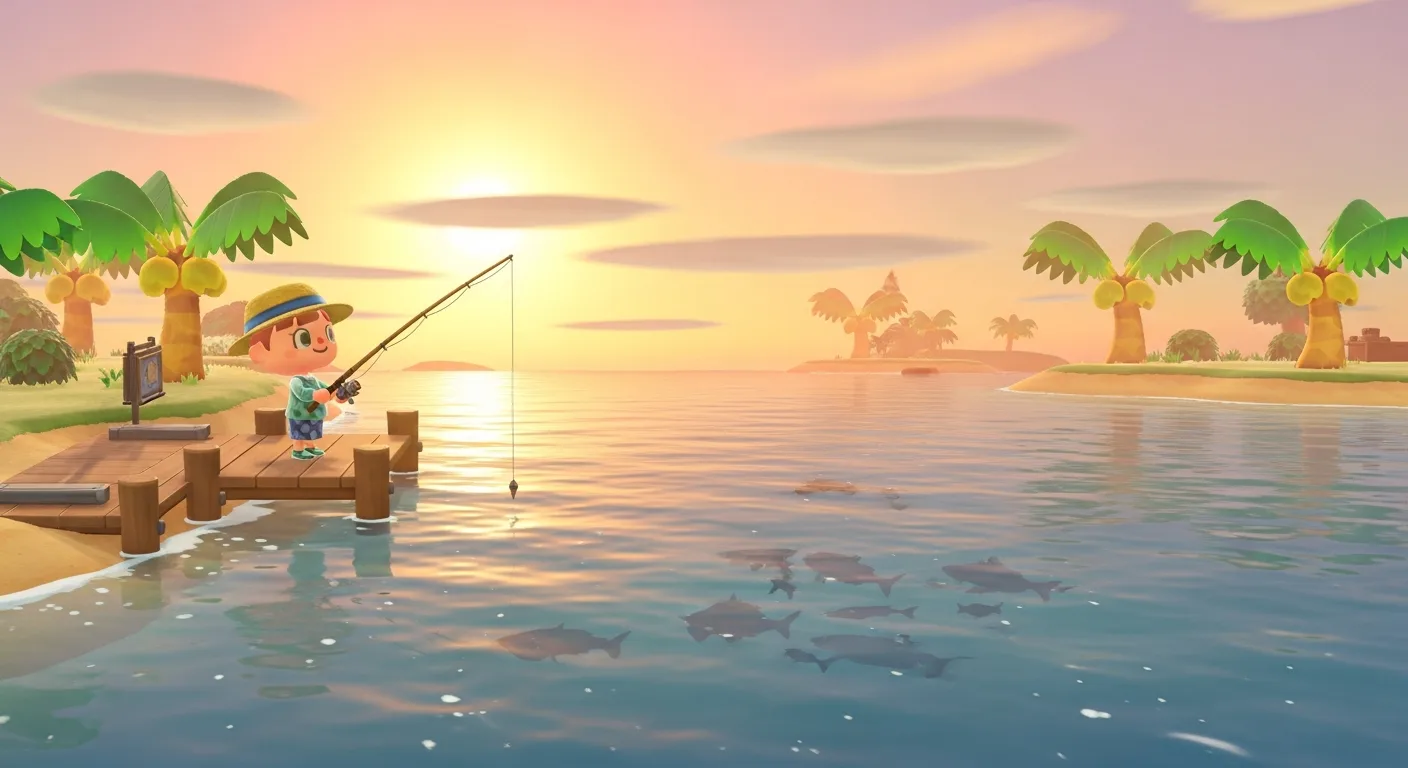 acnh fishing guide cover