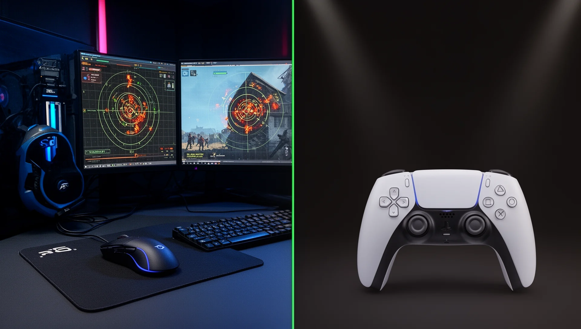 CS2 PC versus PS5 DualSense controller comparison for competitive play in 2026