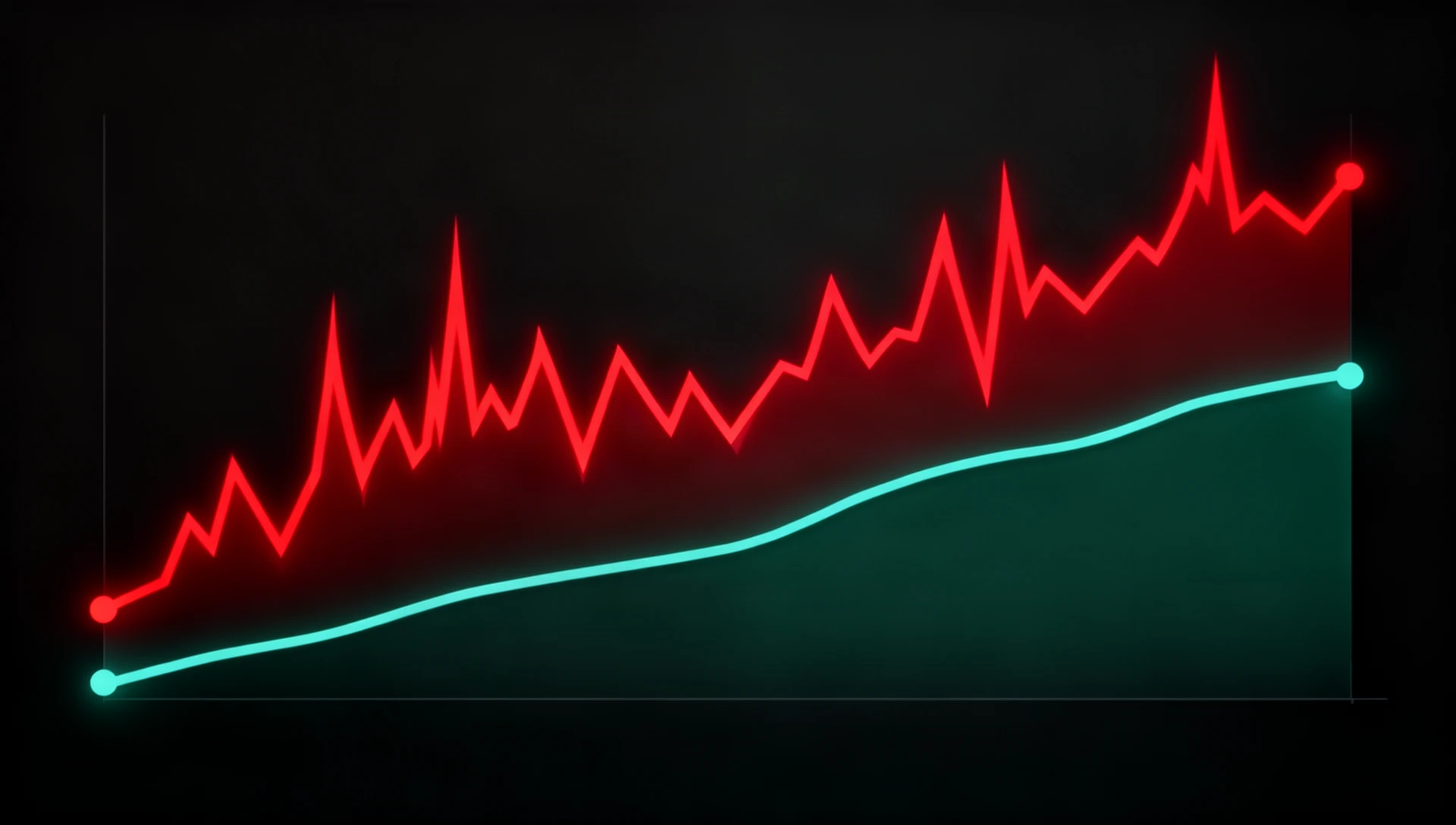 Before and after frametime comparison graph showing reduced garbage collection stutter